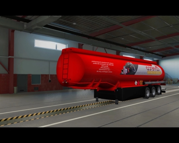 ETS2 - Ceypetco Fuel Tanker Trailer V1.0