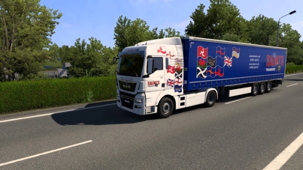 ETS2 - Combo Skin Saints Transport V1.0