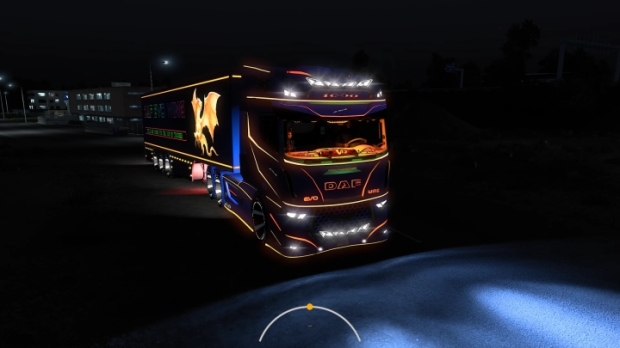 ETS2 - DAF Evo Wing V12 + Trailer