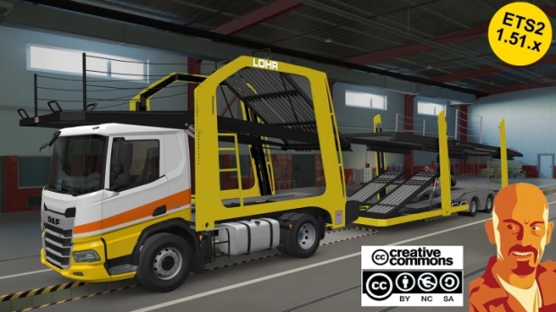 ETS2 - DAF XD Car Transporter V1.1