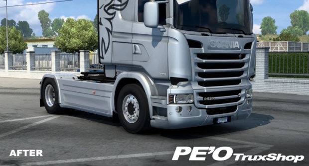 ETS2 - Fix Shadow for Scania R/R4 RJL