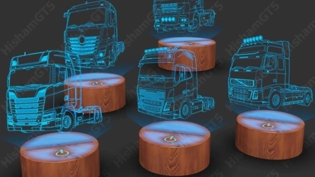 ETS2 - Hologram Truck Interior Light Addon V2.0