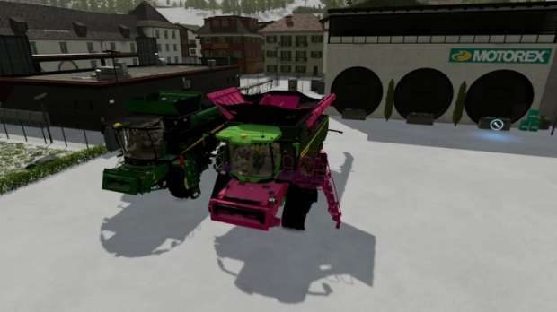 FS22 - John Deere Combine Pack V1.2