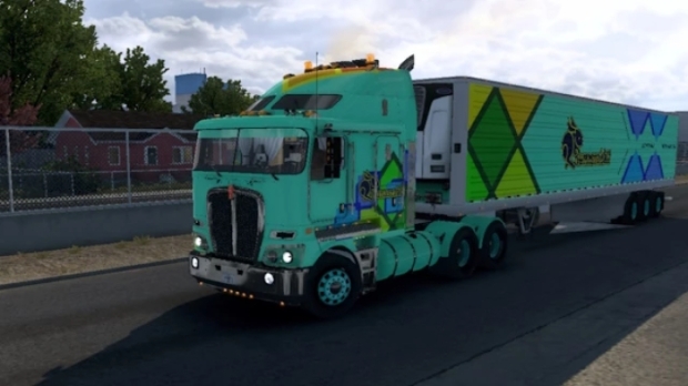 ATS - Kenworth K200 Skin and Enhancements V1.0