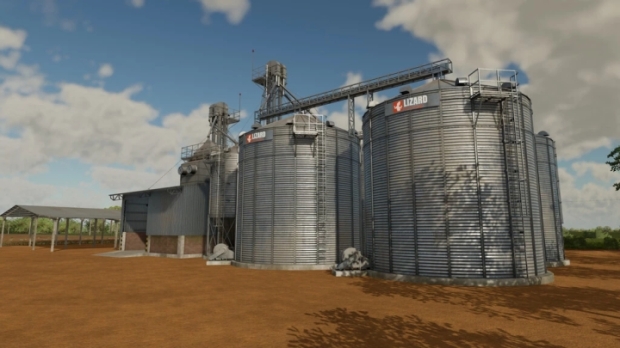 FS22 - Lizard Medium Silos Pack V1.0