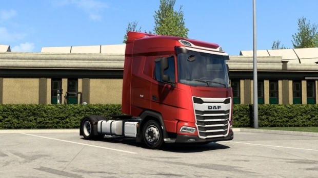 ETS2 - Low Deck Chassis Addon for DAF 2021 V1.5
