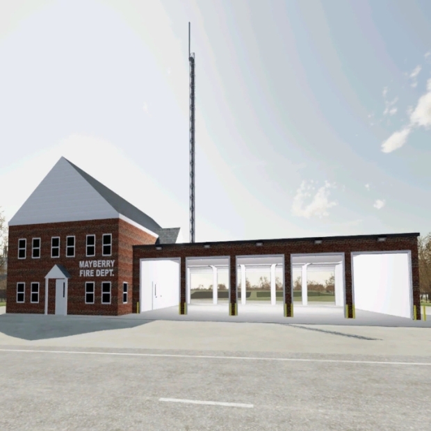 FS22 - Mayberry Fire Station V1.0