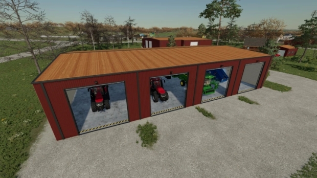 FS22 - Modern Medium Workshop V1.0