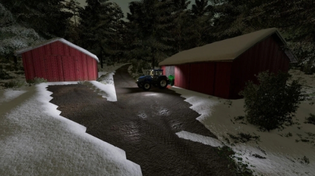 FS22 - Old Sheds Pack V1.0