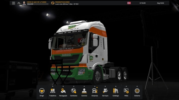 ETS2 - Profile Iveco Hi-Way V1.0 (16.09.2024)
