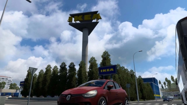 ETS2 - Real Spanish Companies, Gas Stations, Mupis