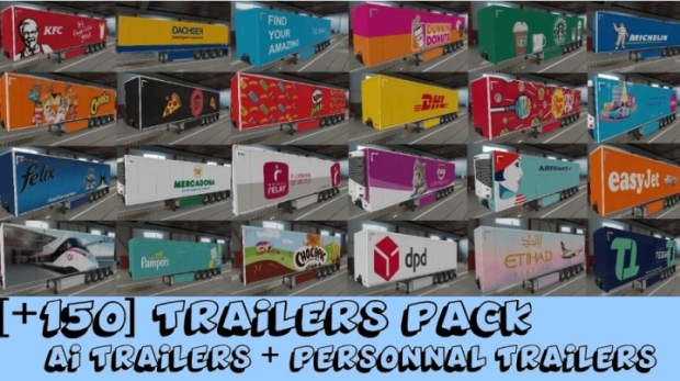 ETS2 - Realistic Trailers Pack V22.1