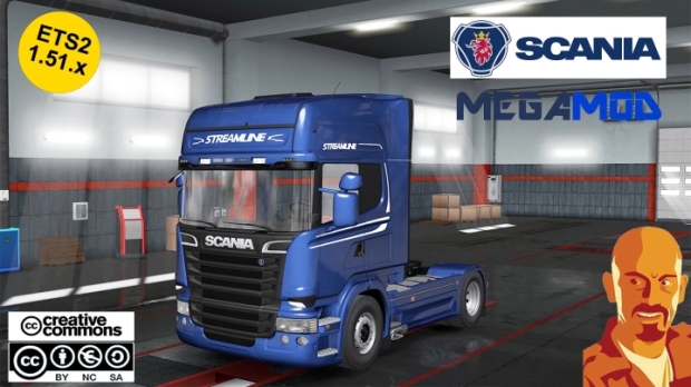 ETS2 - Scania Megamod V5.1