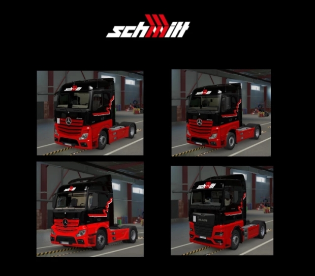 ETS2 - Schmitt Logistik Skin Pack V1.0