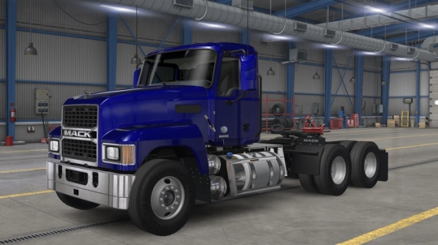 ATS - SCS Mack Pinnacle Dashboard Warning Fix V1.0