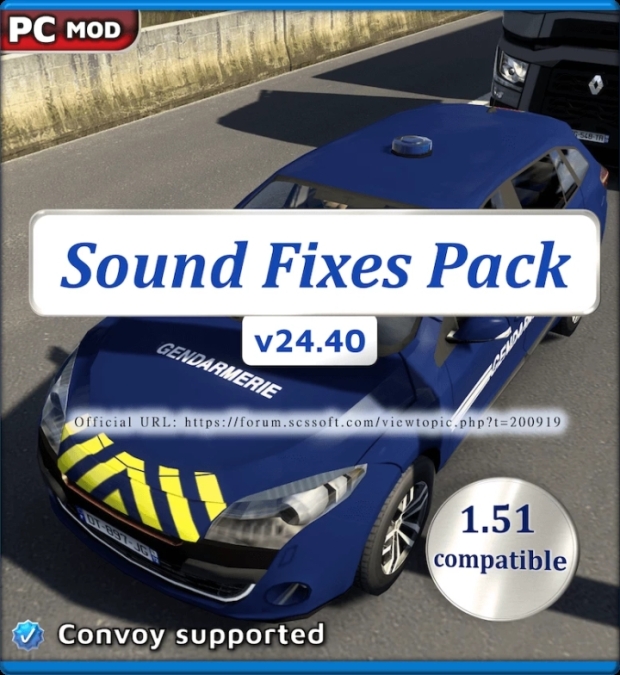 ETS2 - Sound Fixes Pack V24.40