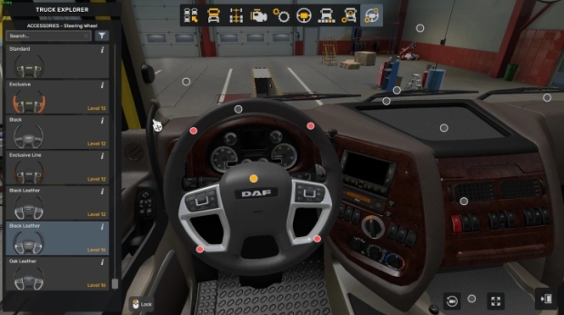 ETS2 - Steering Wheels for All Trucks