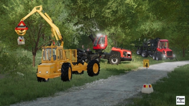 FS22 - Swedish Construction Sign Pack V1.0