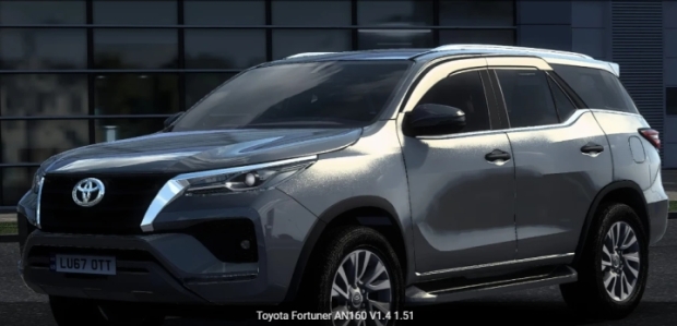 ETS2 - Toyota Fortuner AN160 V1.4
