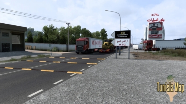ETS2 - Tunisia Map v1.2a