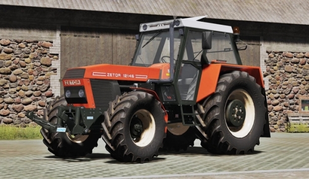 FS22 - Zetor 12145 Turbo (Chrome Pipe Exhaust) V1.0