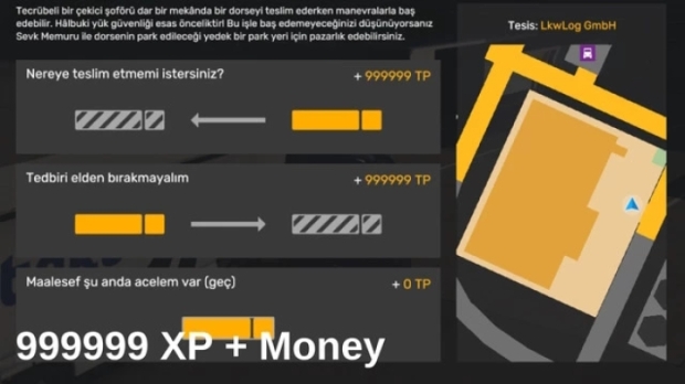 ETS2 - 999999XP + Money V1.0