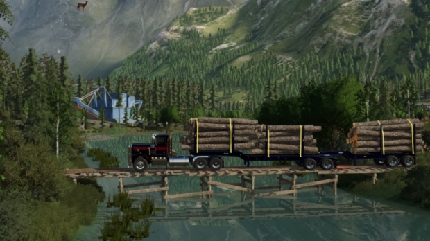 FS22 - Arctic BT 635D Log Trailers V1.0