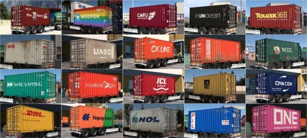 ETS2 - Arnooks Container Pack Hotfix V19