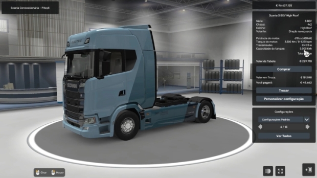 ETS2 - Battery 5000 KWH (18.10.2024) V1.0