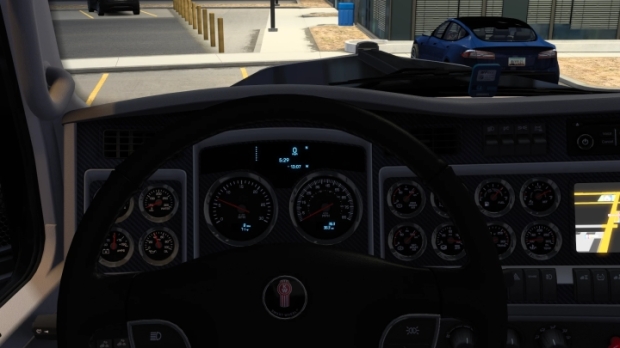 ATS - Blue interior for w900 V1.0