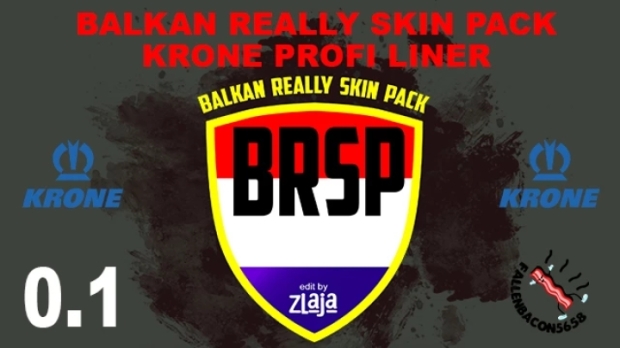 ETS2 - BRSP Balkan Really Skin Pack for Krone Profi Liner V1.0