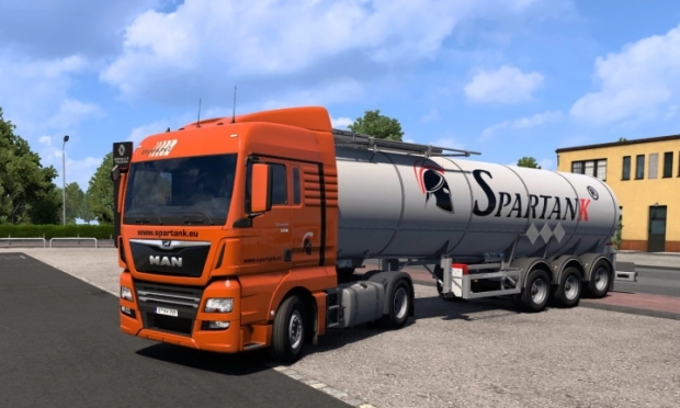 ETS2 - Combo Skin Spartank V1.0