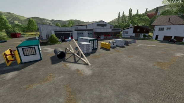 FS22 - Construction Item Pack V1.0