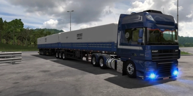 ETS2 - DAF XF BR RAG No 9 Eixos