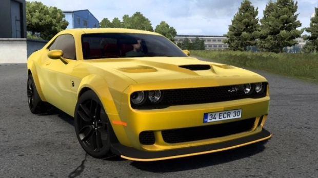 ETS2 - Dodge Challenger SRT Hellcat 2018 V2.1