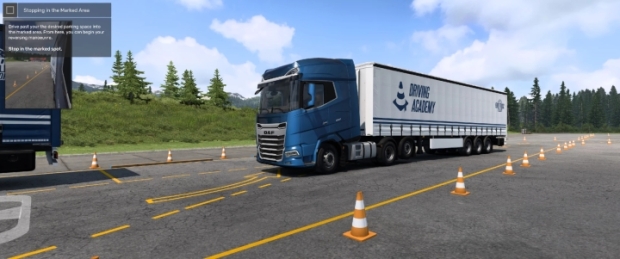 ETS2 - Driving Academy Additions More Trucks to Choose from 6×2, 6×4 and EVs