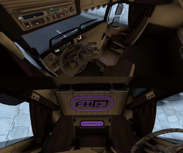 ETS2 - Eugene Volvo BUFFL Interior V2.0