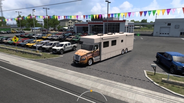 ATS - Freightliner Cascadia NRC RV Motorhome V1.6