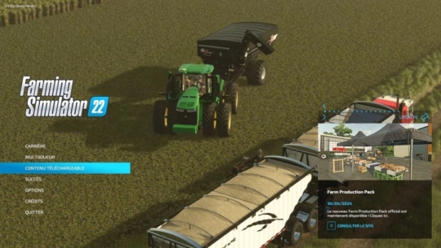 FS22 - Game Menu Background V1.0