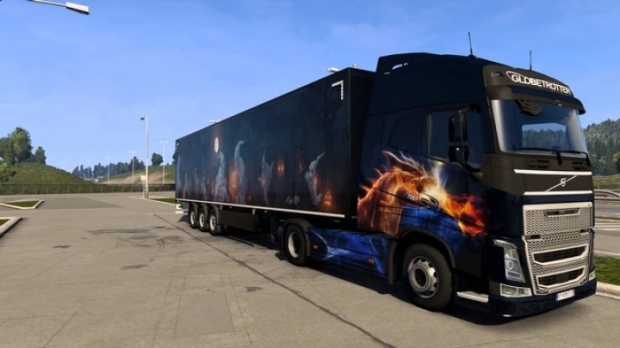 ETS2 - Halloween in Traffic V1.0