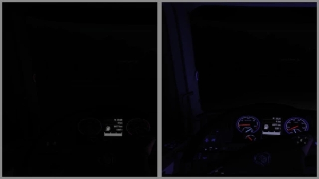 ETS2 - Interior Cabin Lights V1.51.1