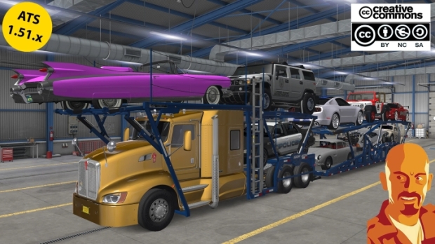 ATS - Kenworth T660 Car Hauler V1.2