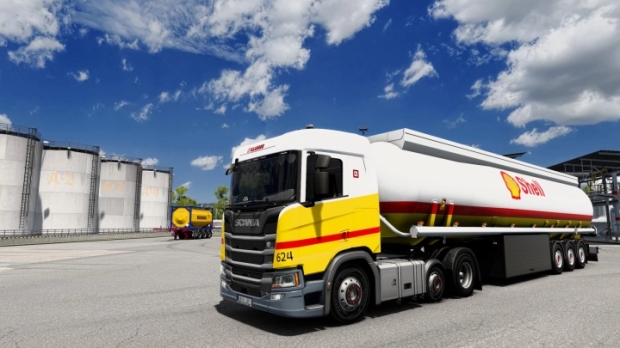 ETS2 - Klaeser Shell - Scania NextGen R V1.0