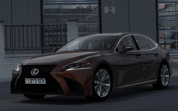 ETS2 - Lexus LS 500 F-Sport 2018 V1.4