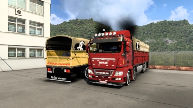 ETS2 - MAN TGX 8×2 (Kirkayak)