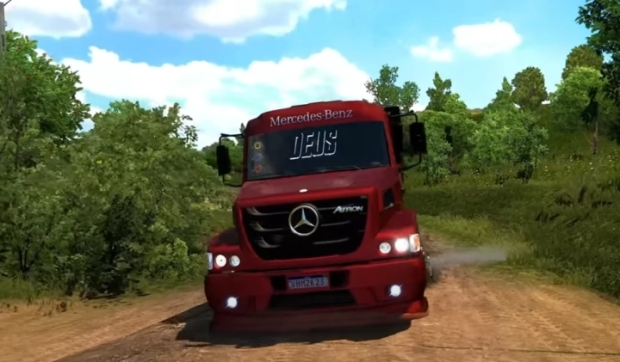 ETS2 - Mercedes Atron 1635 More Random Dumpster