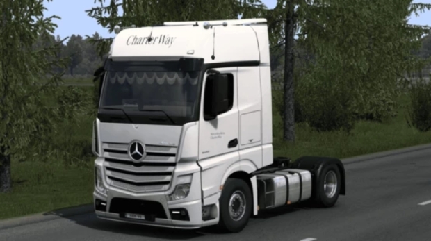 ETS2 - Mercedes-Benz Actros Charter Way Skin V1.0