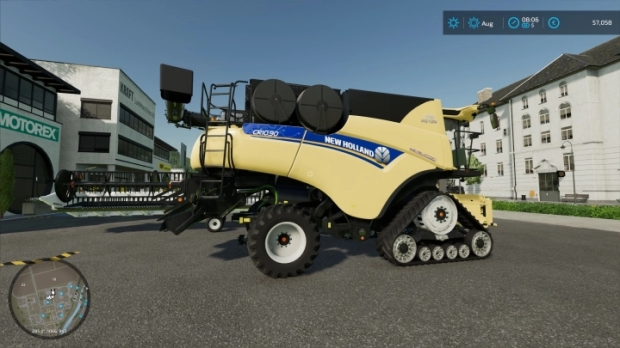 FS22 - New Holland CR 10 + Cutter V1.0