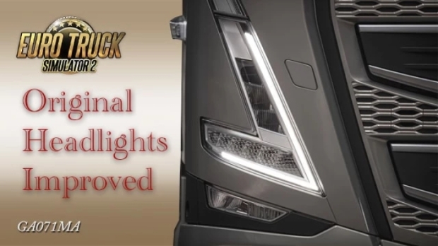 ETS2 - Original Head Lighs Improved V1.0