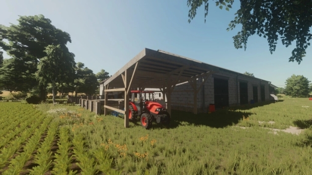 FS22 - Polish Wooden Shed V1.0
